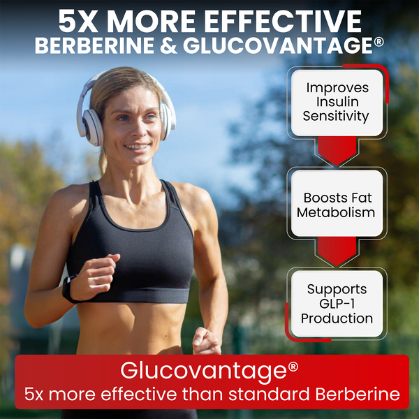 ZenRenu GLP-1 Supplement - Akkermansia Probiotic & Super Berberine 11-in-1 Gut & Metabolism Support with Hops, Bitter Melon, Ceylon Cinnamon, Green Tea - GLP-1 Advanced Natural Support - 60 Vegan Caps