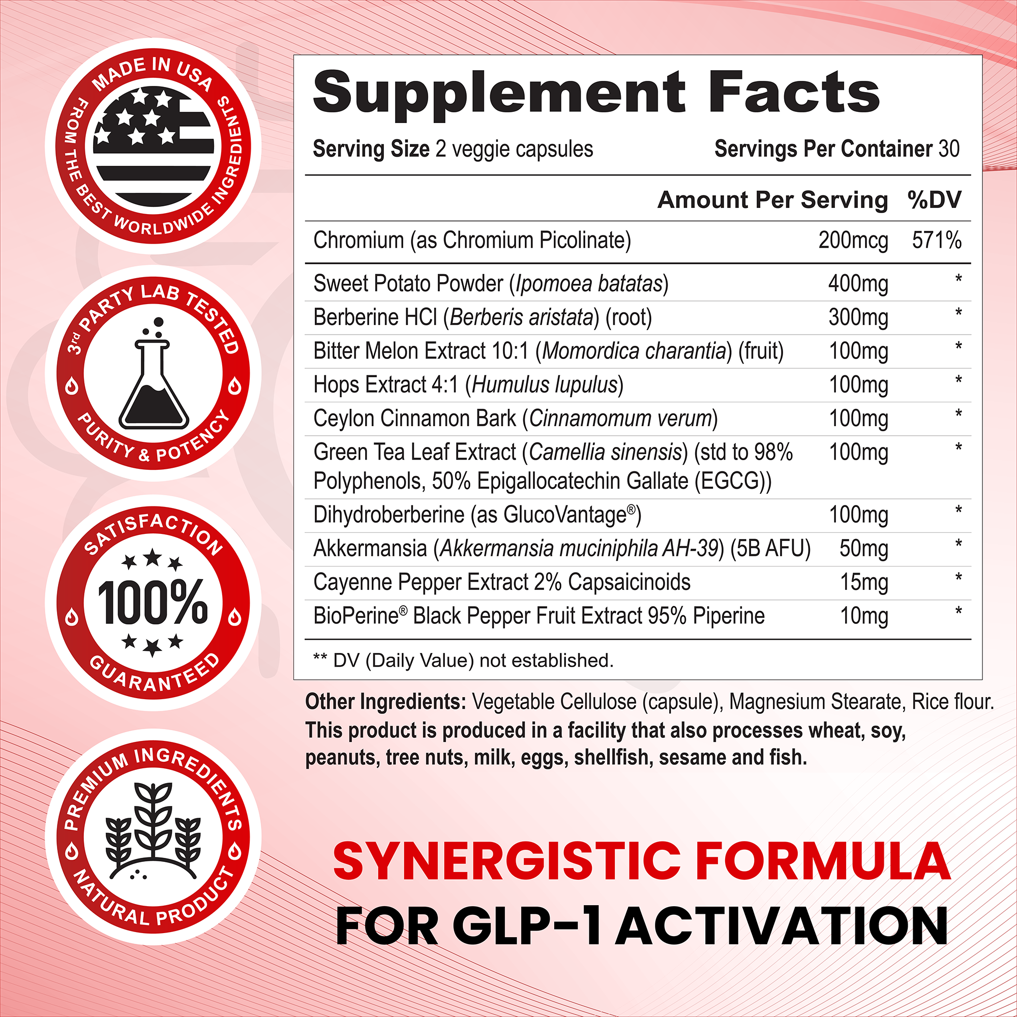 ZenRenu GLP-1 Supplement - Akkermansia Probiotic & Super Berberine 11- ZenRenu GLP-1 Supplement - Akkermansia Probiotic & Super Berberine 11-